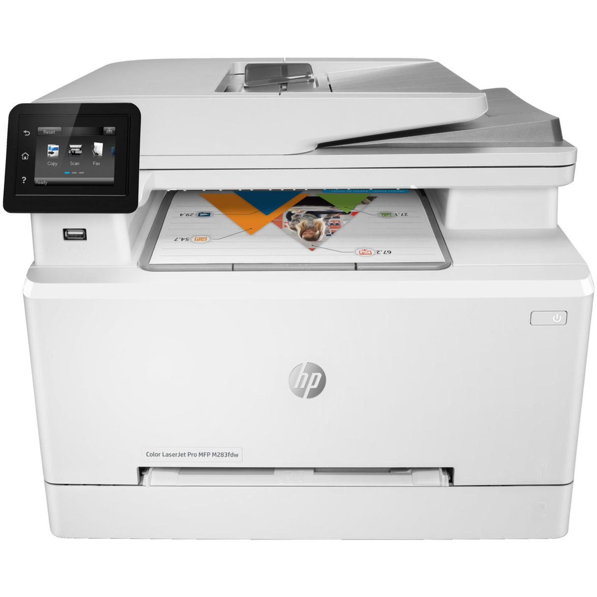 HP Color LaserJet Pro M283fdw | Escaneo Automático, Wi-Fi, escanea y copia, impresión a doble cara