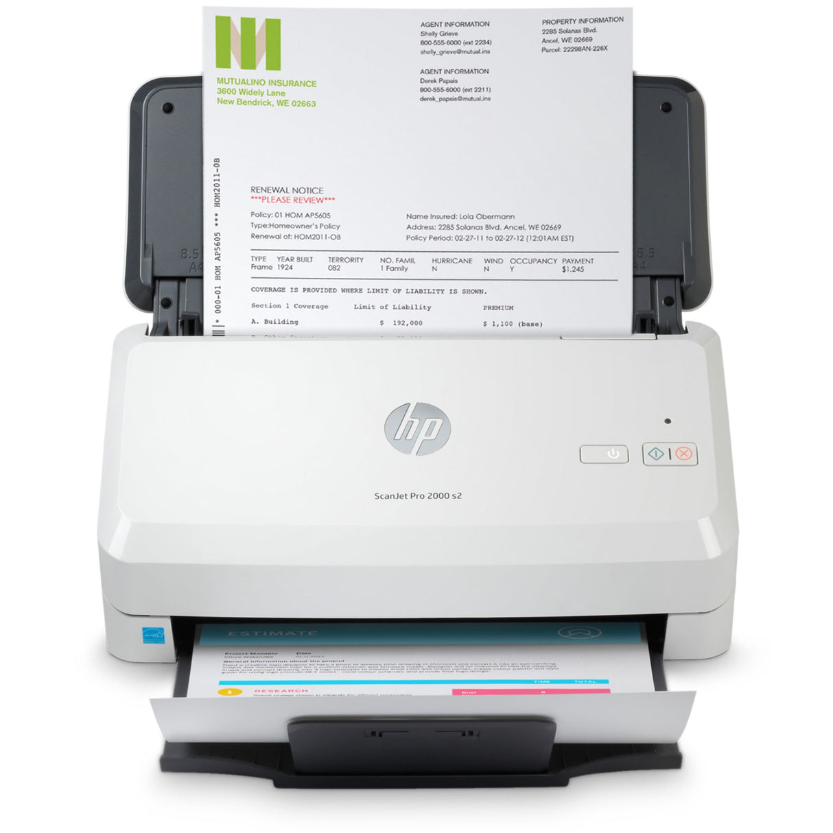 Escáner HP ScanJet Pro 2000 s2