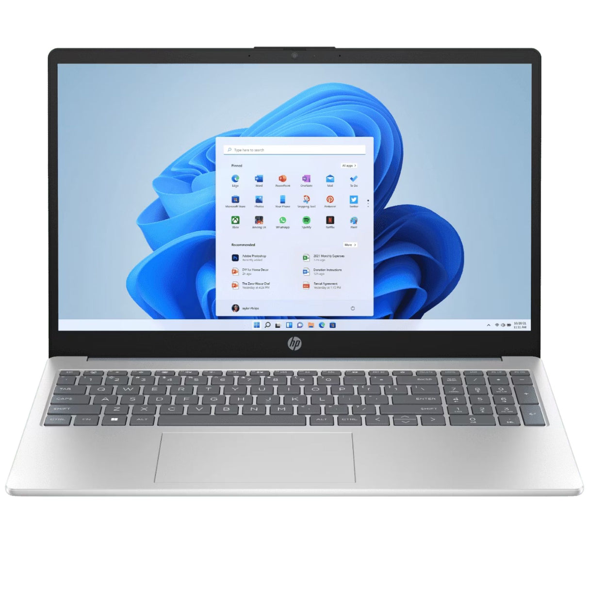 Laptop HP 15-fc0004la: AMD Ryzen 3, 8GB RAM, SSD 512GB, Pantalla FHD 15.6", Windows 11 Home