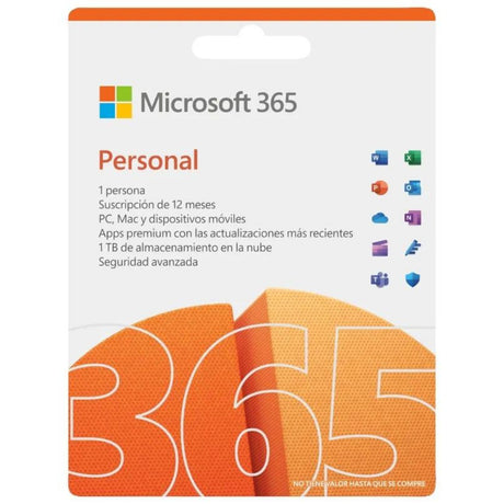 Licencia Microsoft 365 Personal Suscripción de 12 Meses | SA052MSR00
