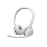Audifonos Logitech H390-USB | Blanco, modelo , Audifonos