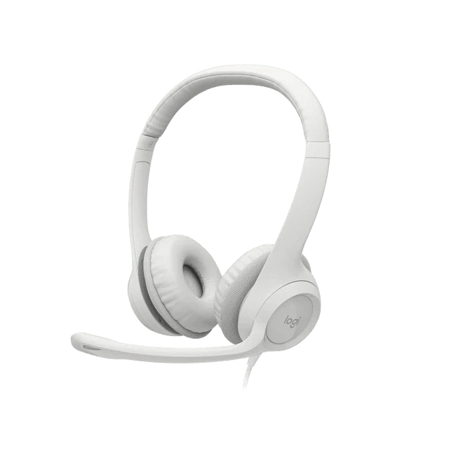 Audifonos Logitech H390-USB | Blanco, modelo , Audifonos