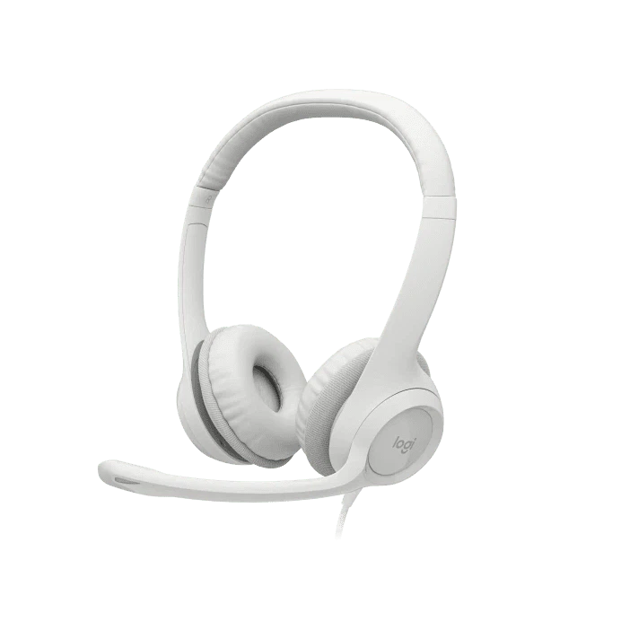 Audifonos Logitech H390-USB | Blanco, modelo , Audifonos