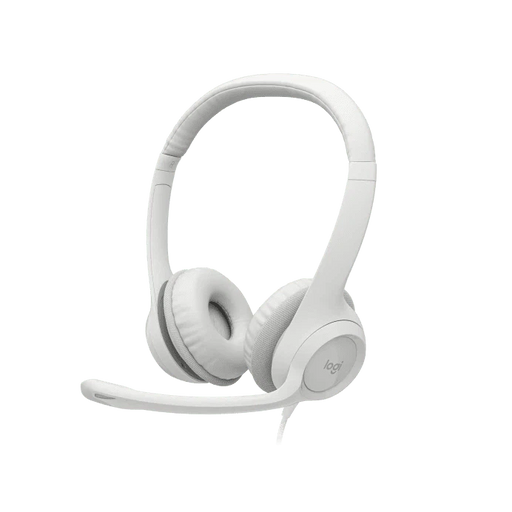 Audifonos Logitech H390-USB | Blanco, modelo , Audifonos