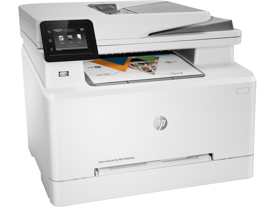 Impresora Laser HP Color LaserJet Pro M283fdw - Escaneo Automático, Wi-Fi, Doble Cara - 22 Páginas por Minuto - Pantalla Táctil - Aplicación HP Smart