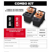 Cabezal Canon G2160 / G3160 / G2170 / G3170 | BH-10 + CH-10, modelo , Cabezales