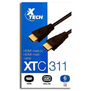 Cable XTECH | HDMI® macho a HDMI® macho | 6 pies | XTC-311, modelo , Cable