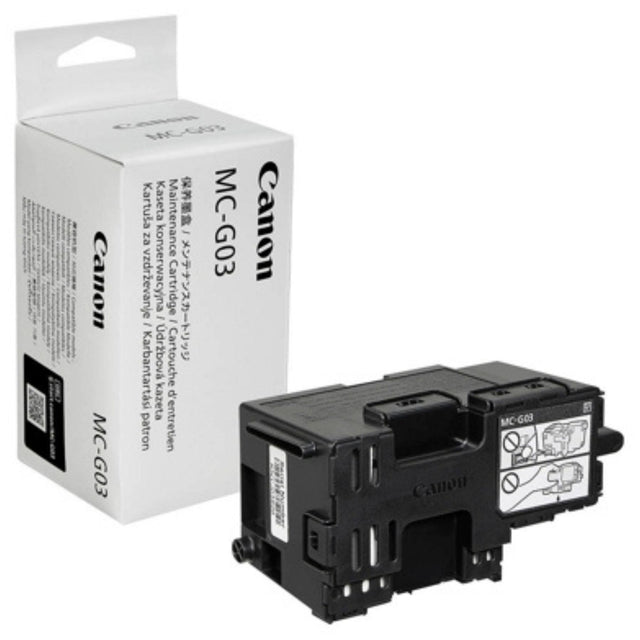 Cartucho de Mantenimiento Canon MC-G03 | Para MAXIFY GX4010 / GX3010, modelo , Partes de Impresora