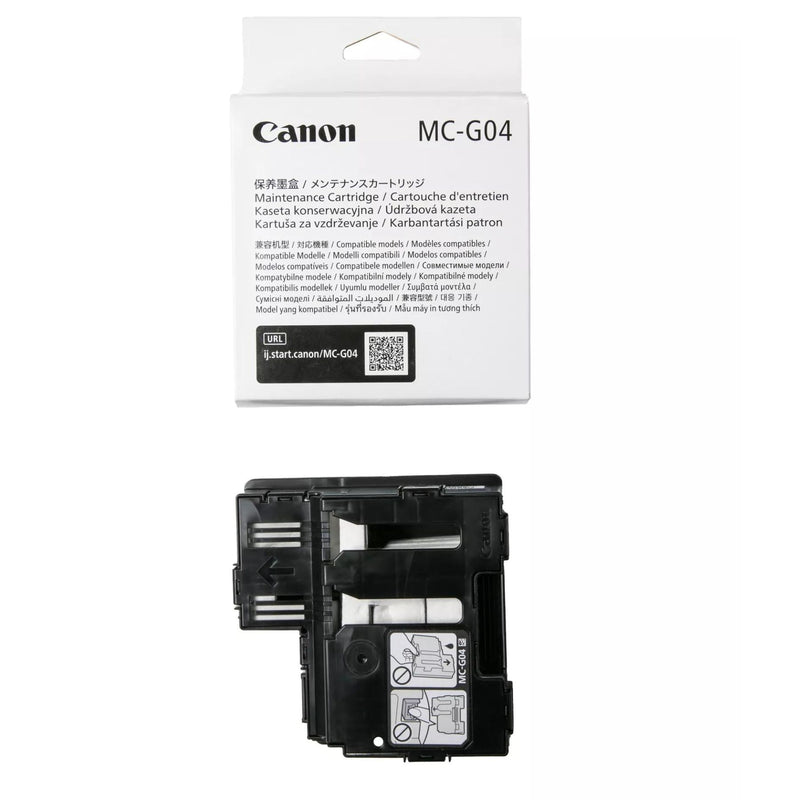 Cartucho de Mantenimiento Canon MC-G04 para Pixma G1130, G2170, G3170 y G4170 | 5813C001, modelo , Partes de Impresora