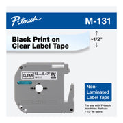 Cinta de etiquetas para impresoras P-touch de 8 m | Brother M-131, modelo , Etiquetas