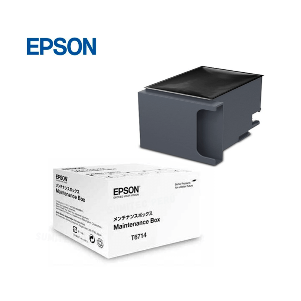 Epson T671400 - Caja de mantenimiento | Epson WorkForce Pro C879R, modelo , Partes de Impresora