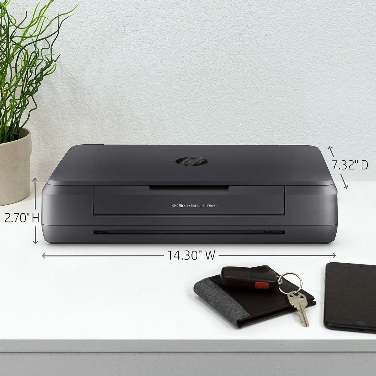 HP OfficeJet 200: Impresora Portatil Hp inalámbrica para imprimir en cualquier lugar | 10 ppm Negro / 7 ppm Color, modelo , Impresoras de Tinta