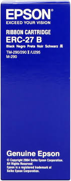 Cinta Epson  ERC-27B Negro | Para TM-290 / 290II / U295 / M-290