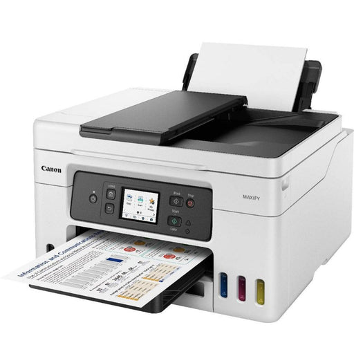 Impresora Canon Maxify GX4010 - Impresión Profesional - Inalámbrica - Velocidad 30 ppm negro y 18 ppm color 4 en 1 - Pantalla Táctil LCD 6.9 cm, modelo , Impresoras de Tinta