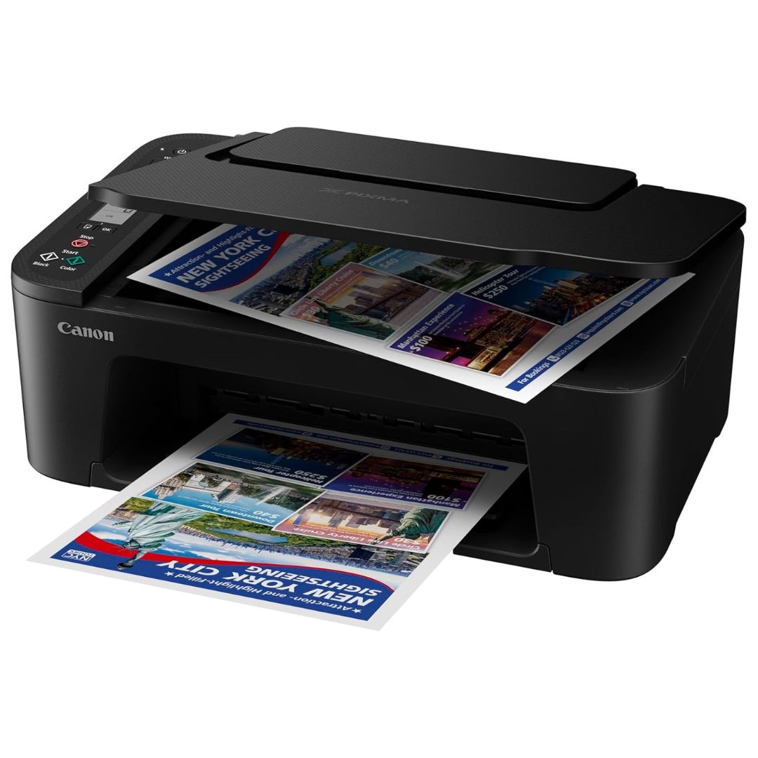 Impresora Canon TS3610: Diseño Compacto | Reemplaza TS3110 | 7,7 ppm Negro / 4 ppm Color, modelo , Impresoras de Tinta