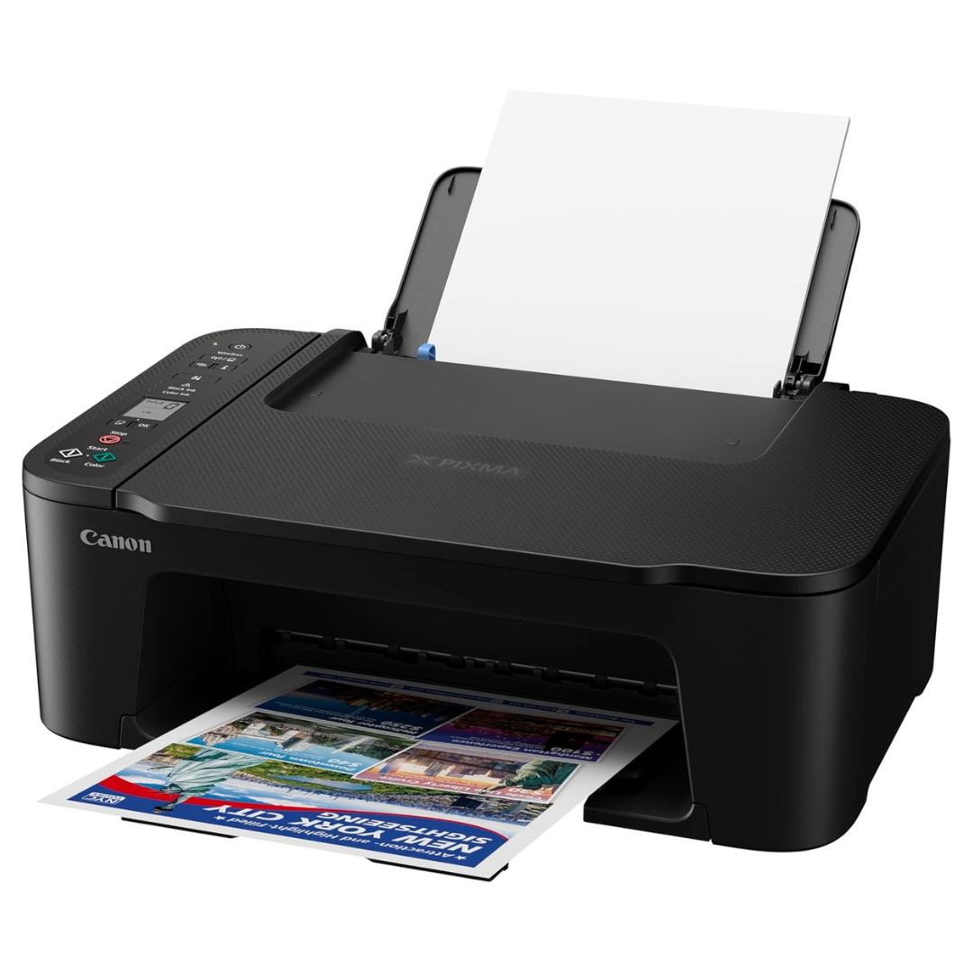 Impresora Canon TS3610: Diseño Compacto | Reemplaza TS3110 | 7,7 ppm Negro / 4 ppm Color, modelo , Impresoras de Tinta