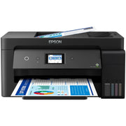 Impresora Epson EcoTank L14150 Multifuncional Inalámbrica 4 en 1 - Imprime hasta 13" x 19" - Rendimiento de 7,500 páginas en Negro y 6,000 a Color, modelo , Impresoras de Tinta