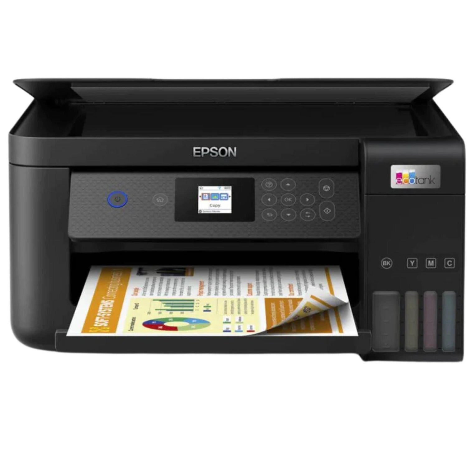 Impresora Epson Ecotank L4260 | Impresión a Doble Cara - Multifuncional - Compacta y Eficiente | 10,5 ppm Negro / 5 ppm Color, modelo , Impresoras de Tinta