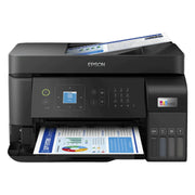 Impresora Epson EcoTank L5590 Multifuncional 4 en 1 - Inalámbrica - Tecnología Heat-Free® PrecisionCore - Tanque de Tinta | 33 ppm Negro / 15 ppm Color, modelo , Impresoras de Tinta