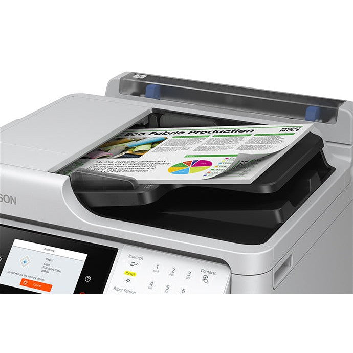 Impresora Epson WorkForce Pro WF-C5810 - Multifuncional a Color - Tecnología PrecisionCore Heat-Free - Velocidad 25 ISO ppm - Capacidad 10,000 Páginas, modelo , Impresoras de Tinta