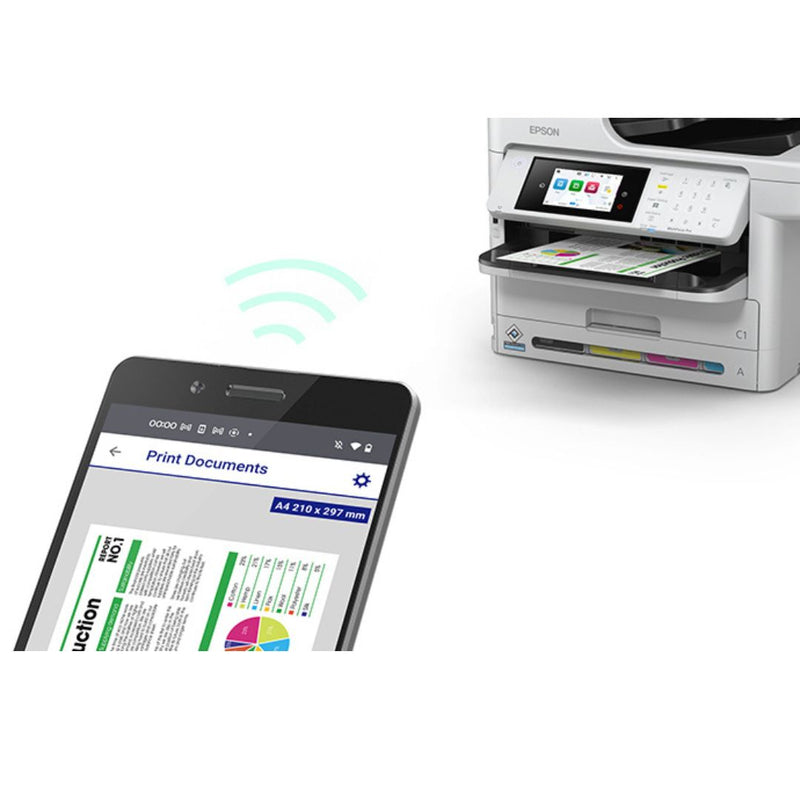 Impresora Epson WorkForce Pro WF-C5891 - Multifuncional a Color, modelo , Impresoras de Tinta