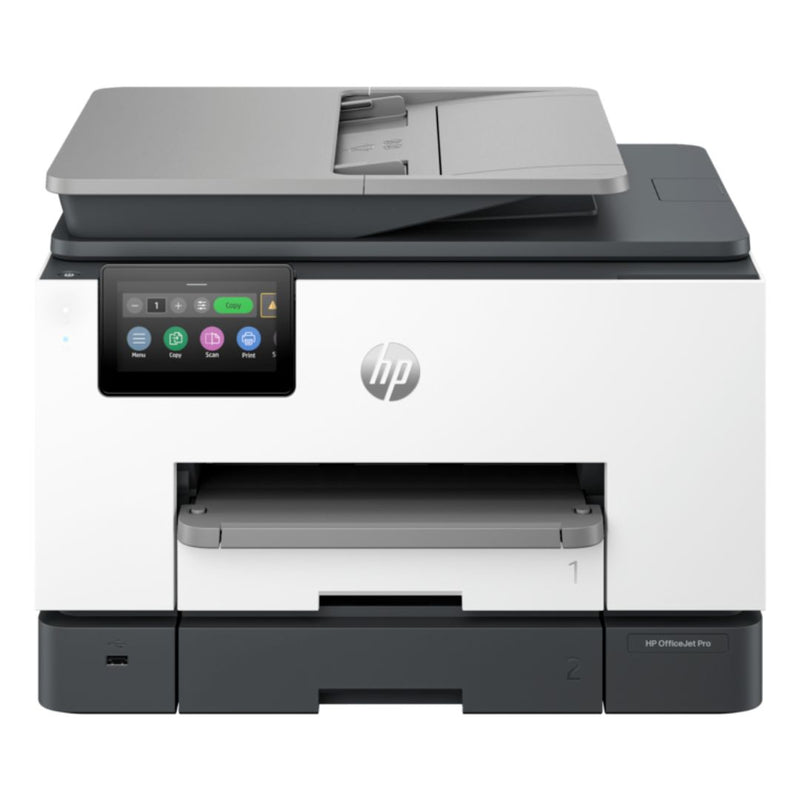 Impresora HP OfficeJet Pro 9130 Multifuncional - Profesionalismo y Eficiencia - Accesos Directos y Conexiones Seguras | 25 ppm Negro / 20 ppm Color, modelo , Impresoras de Tinta