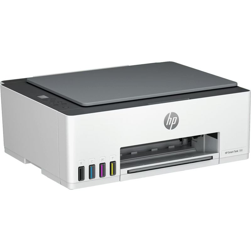 Impresora HP Smart Tank 580 WiFi con Tanque de Tinta de Alta Capacidad | Incluye 5 Botellas de Tinta - Reemplaza HP Smart Tank 415 | 12 ppm Negro / 5 ppm Color, modelo , Impresoras de Tinta