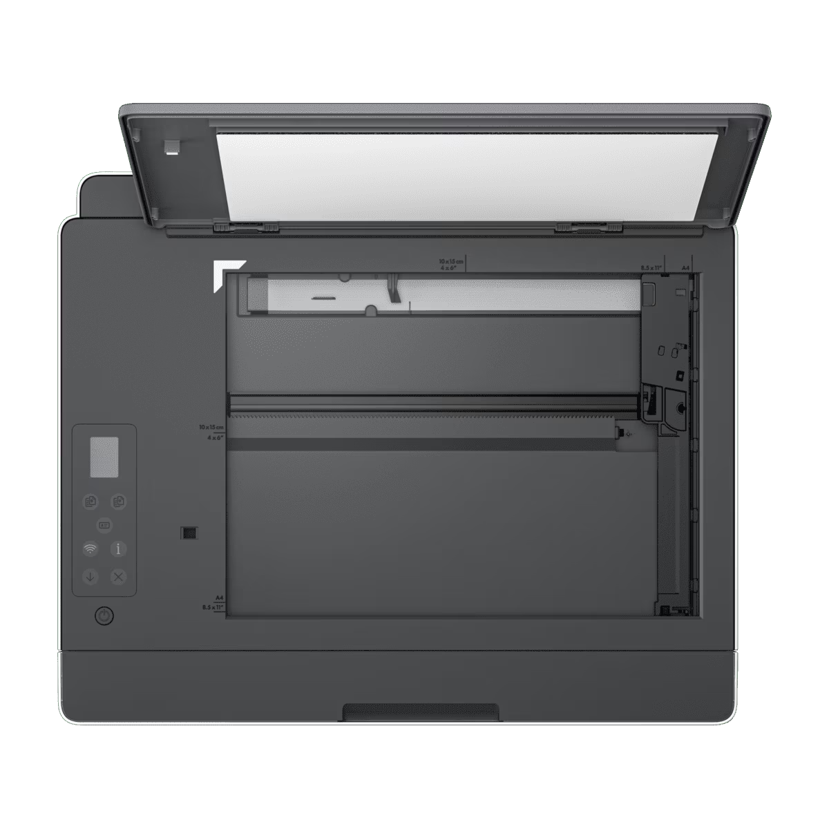 Impresora HP Smart Tank 580 WiFi con Tanque de Tinta de Alta Capacidad | Incluye 5 Botellas de Tinta - Reemplaza HP Smart Tank 415 | 12 ppm Negro / 5 ppm Color, modelo , Impresoras de Tinta