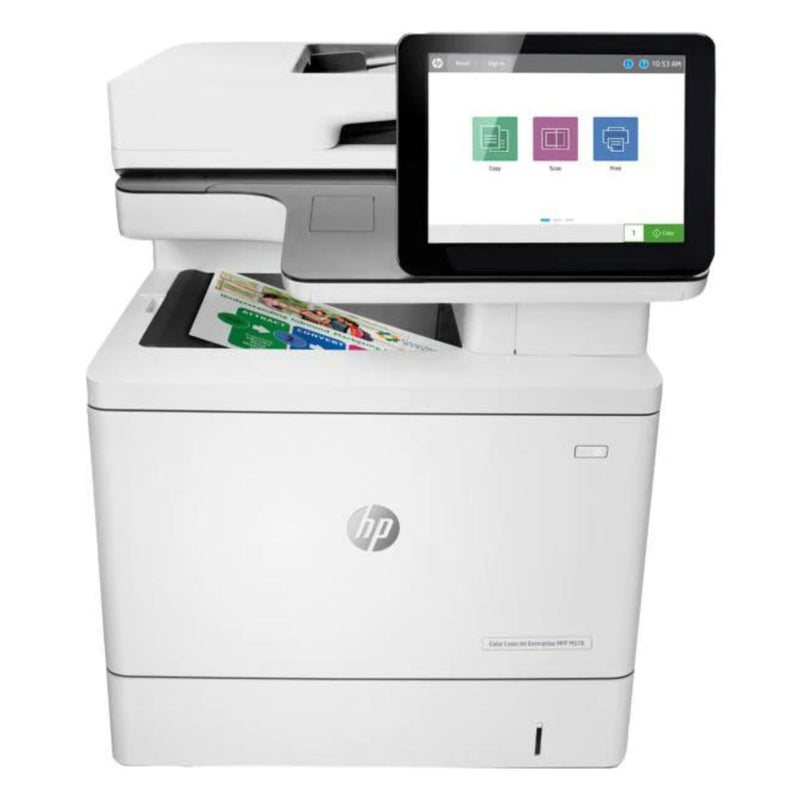 Impresora Laser HP Color LaserJet Enterprise M578dn (7ZU85A) - Ideal para 5 a 15 Personas - Impresión Segura - Cartuchos Originales HP Incluidos | 38 ppm Negro / 38 ppm Color, modelo , Impresoras Laser
