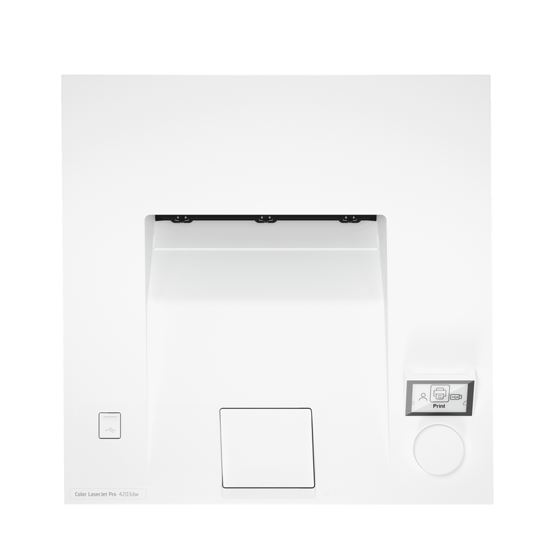 Impresora Laser HP Color LaserJet Pro 4203dw - Impresión de Alta Calidad - Wi-Fi - HP Smart - Seguridad Wolf Pro - HP Web JetAdmin | 35 ppm Negro / 35 ppm Color, modelo , Impresoras Laser