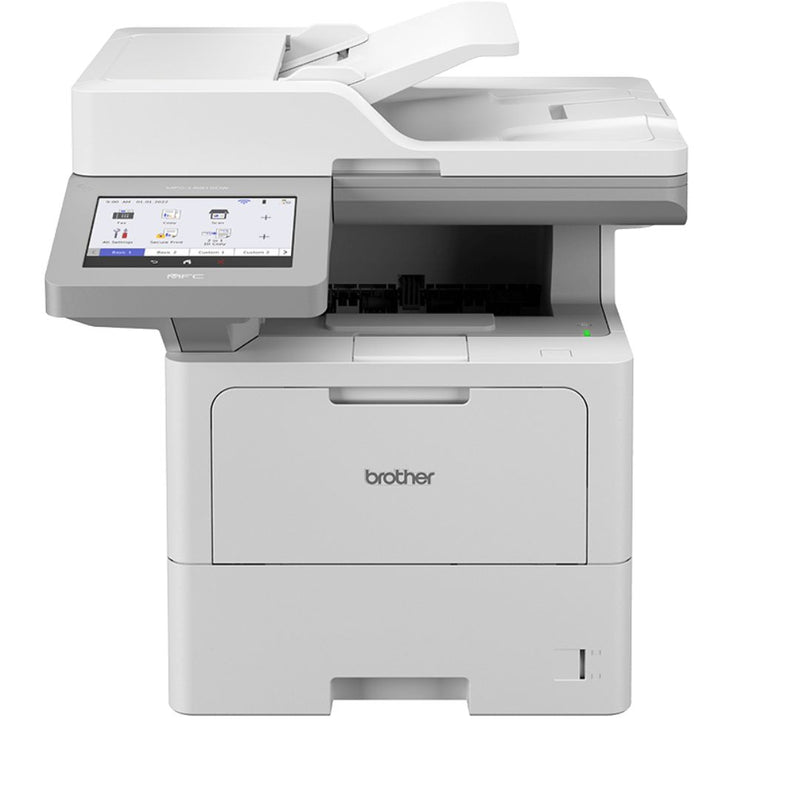 Impresora Laser Multifuncional monocromática Brother MFC-L6915DW | impresión dúplex, escaneo y copia y conexión inalámbrica a red | 52 ppm, modelo , Impresoras Laser