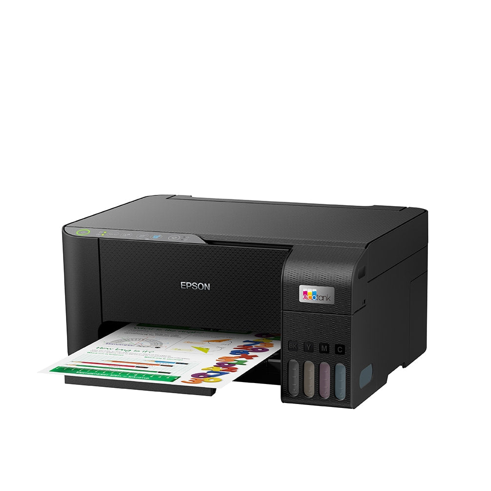 Impresora Epson EcoTank L3250: Multifuncional con Wi-Fi, imprime hasta 4.500 páginas en negro y 7.500 a color.