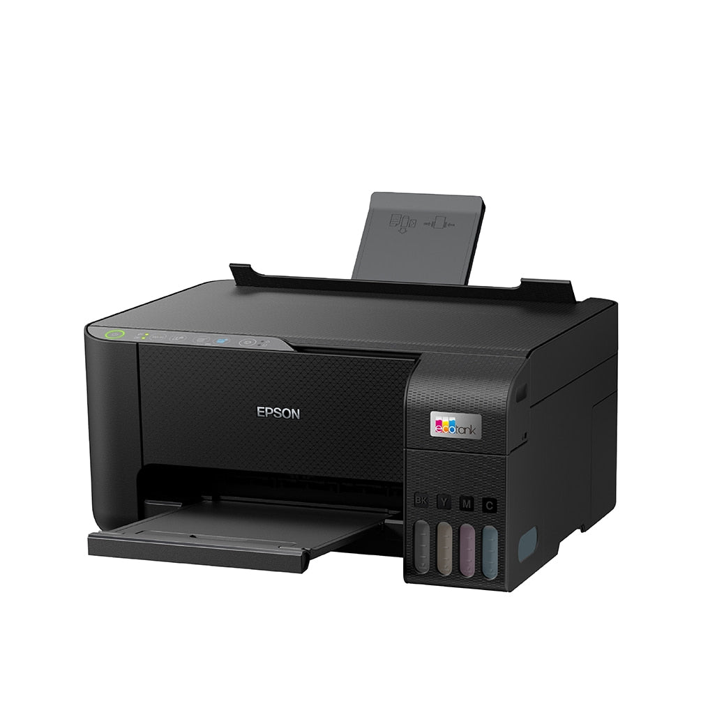 Impresora Epson EcoTank L3250: Multifuncional con Wi-Fi, imprime hasta 4.500 páginas en negro y 7.500 a color.