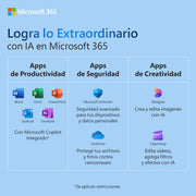 Licencia Microsoft 365 Familia Suscripción de 12 Meses | EP232295, modelo , Programas