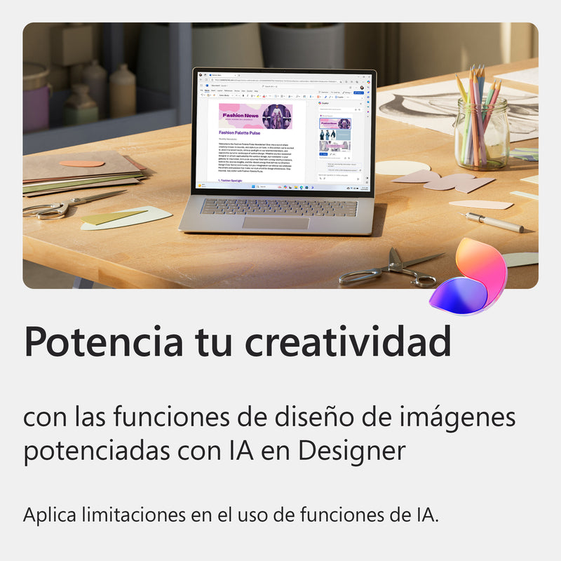 Licencia Microsoft Office 365 Personal Suscripción de 12 Meses | SA052MSR00, modelo , Programas