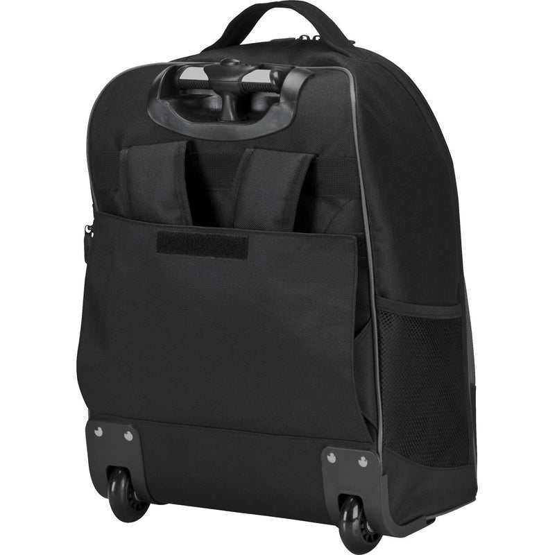 Mochila con ruedas Targus - 16" Compact Rolling Backpack - Black, modelo , maletin