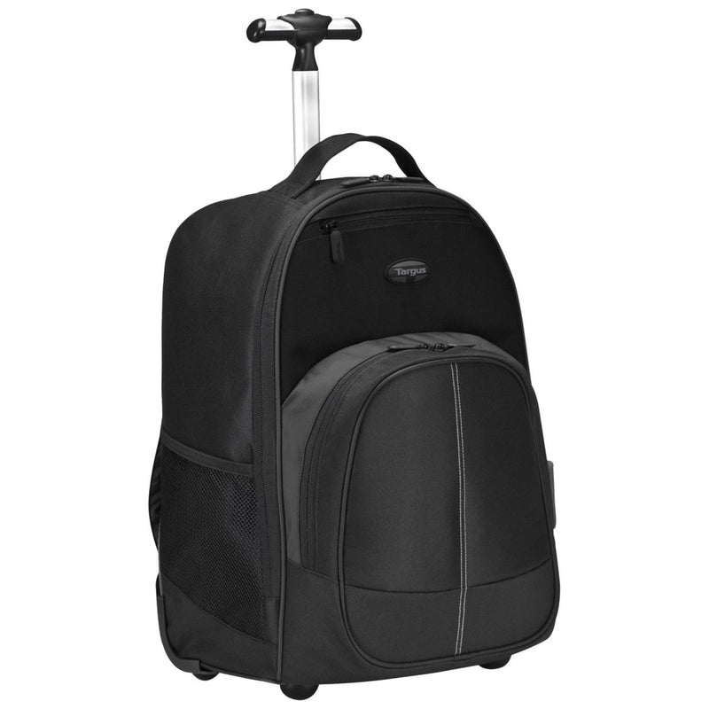 Mochila con ruedas Targus - 16" Compact Rolling Backpack - Black, modelo , maletin