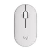 Mouse (Raton) Logitech Pebble Mouse 2 M350s | Blanco | Bluetooth, modelo , Mouse