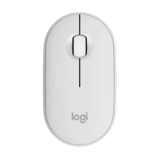 Mouse (Raton) Logitech Pebble Mouse 2 M350s | Blanco | Bluetooth, modelo , Mouse