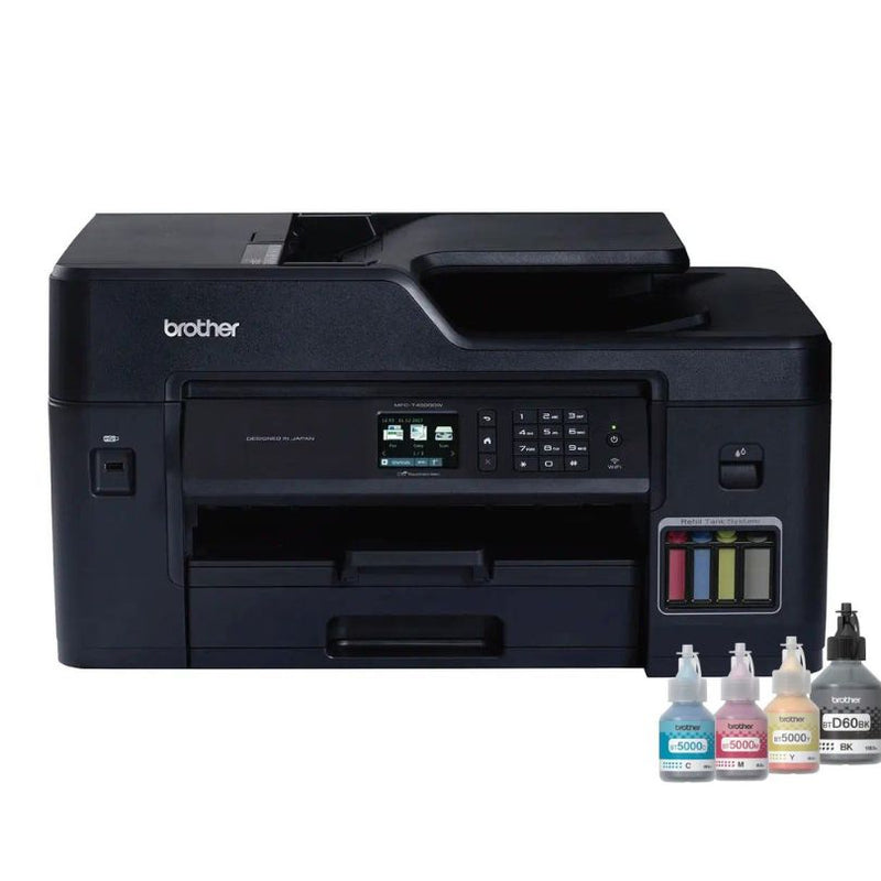 Multifuncional Brother MFC-T4500DW | Tinta Continua | 11" X 17" (A3) | Impresión por ambos lados | Escaner 11" X 17" | MFCT4500, modelo , Impresoras de Tinta