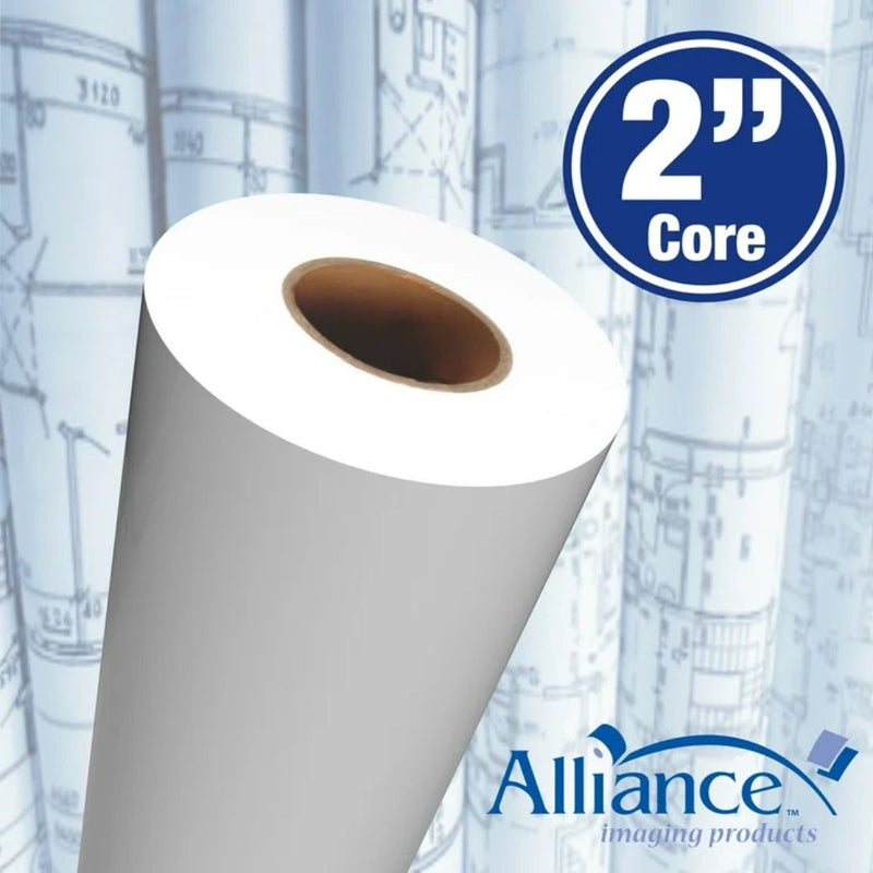 Rollo de Papel Alliance Bond Coated Bond 36" X 75 Pies, 46lb, núcleo de 2" para Ploter - 2212, modelo , Rollo de Papel
