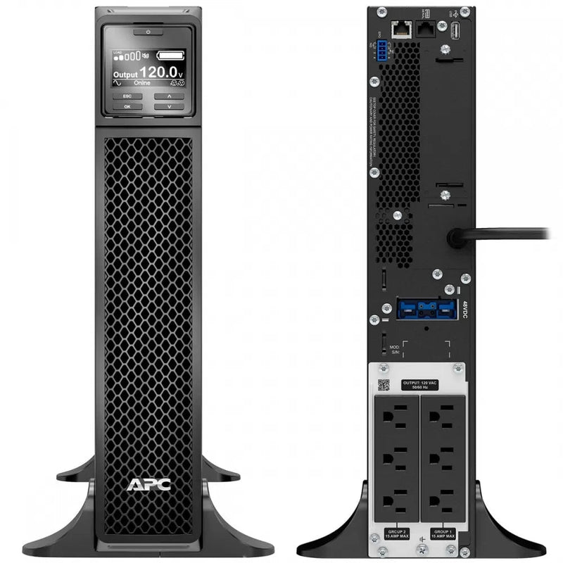 Smart-UPS en línea de APC, 1500 VA, torre, 120 V, 6 salidas NEMA 5-15R, SmartSlot, autonomía extendida, modelo , 