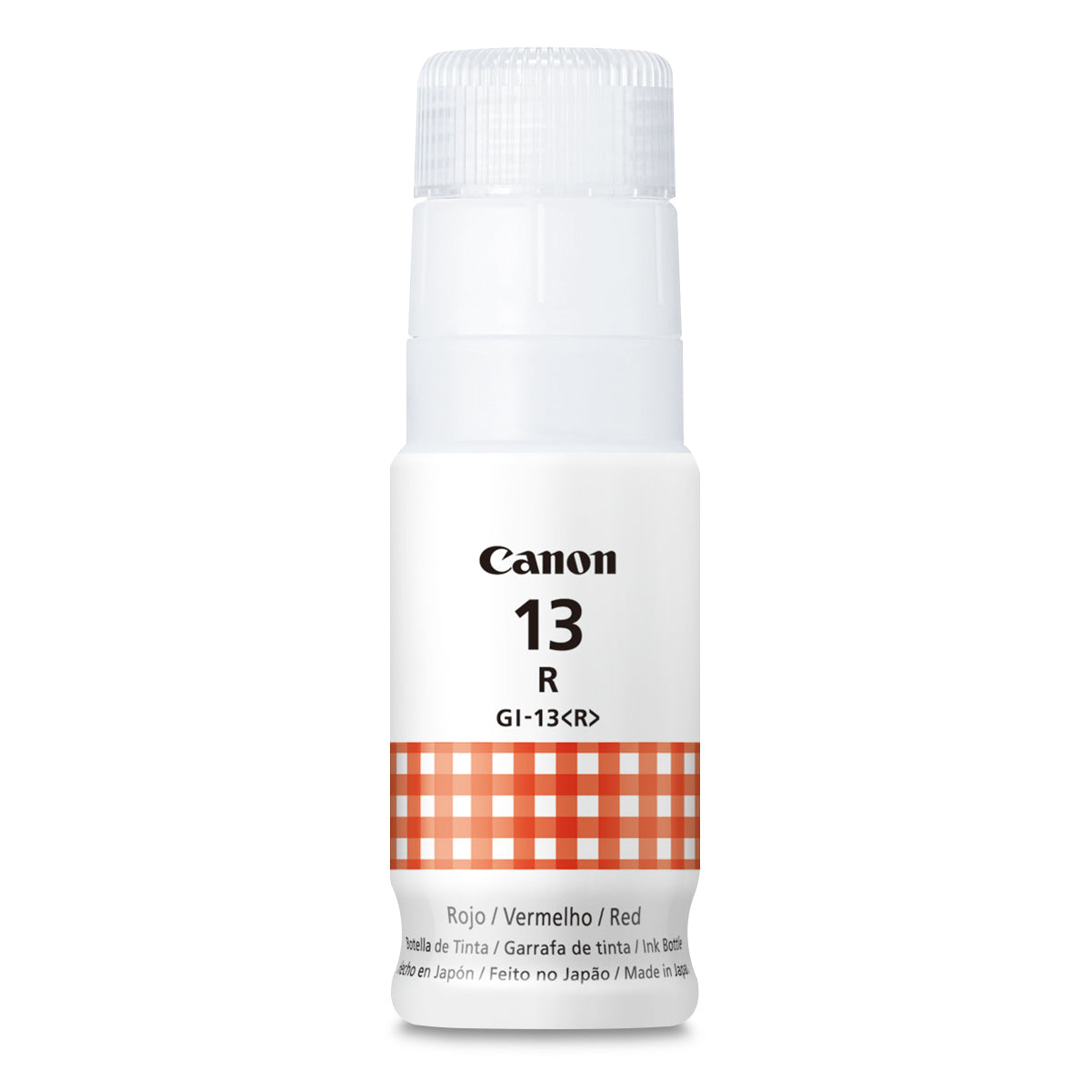 Tinta Canon GI-13R Rojo | Para Pixma G510 / G610, modelo , Tintas Canon