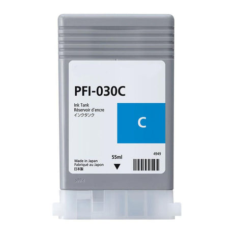 Tinta Canon PFI-030C Cyan | Para imagePROGRAF TM-240 / TM-340 / TM-340MFP / TM-240MFP, modelo , Tinta Canon Ploter