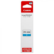 Tinta Canon PFI-050C Cyan | Para imagePROGRAF TC-20 / TC-20M, modelo , Tinta Canon Ploter