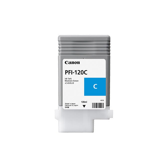 Tinta Canon PFI-120C Cyan | Para imagePROGRAF TM-200 / TM-205 / TM-300 / TM-305, modelo , Tinta Canon Ploter