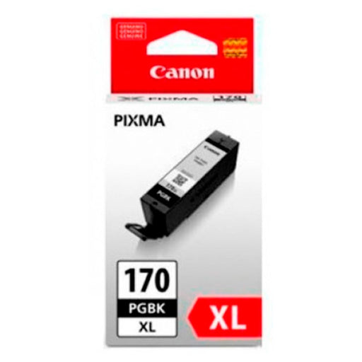 Tinta Canon PGI-170PGBK XL Negro | Para Canon PIXMA MG5710 / MG6810 / MG7710 / TS5010 / TS6010 / TS8010 / TS9010, modelo , Tintas Canon