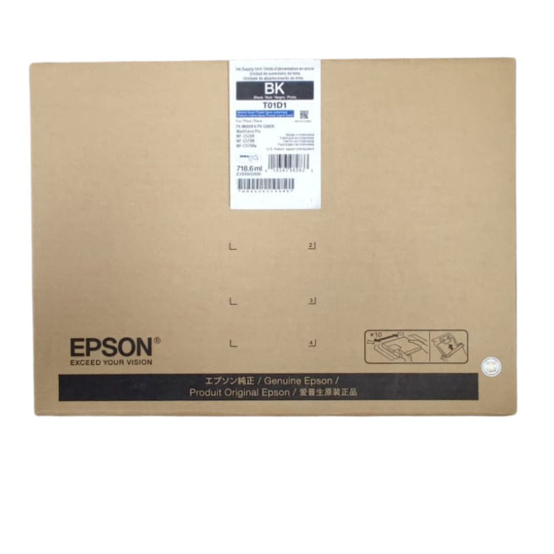 Tinta Epson - T01D120 - T01D1 Negro | WorkForce Pro WF-C529R / WF-C579R / WF-C579Ra / PX-M880FX / PX-S880X, modelo , Tintas Epson
