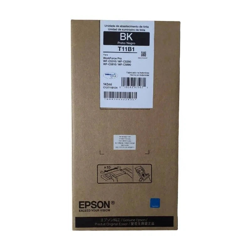 Tinta Epson T11B120-AL Negra | WorkForce Pro WF-C5810 / WF-C5890