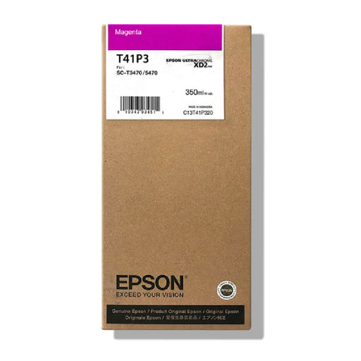 Tinta Epson T41P320 de Alta Capacidad T41P - Magenta | SureColor -T3470/3475/5470/5475/5470M, modelo , Tintas Epson